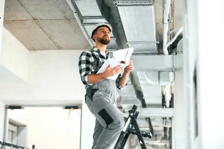 Instalação de Dutos para Climatização, Ventilação e Pressurização de Escadas